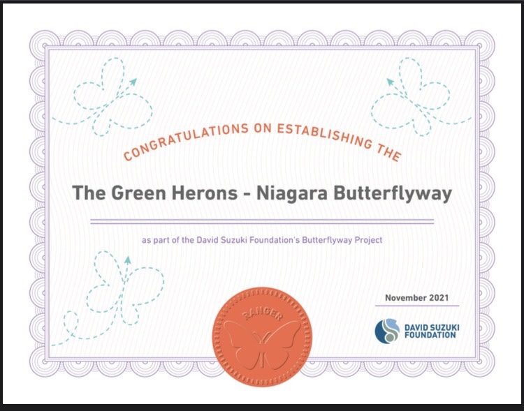 NIAGARA’S 1st BUTTERFLYWAY!