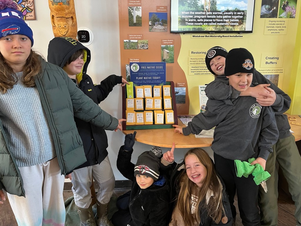 Seed Stand back @ Heartland Forest Visitor&nbsp;Centre